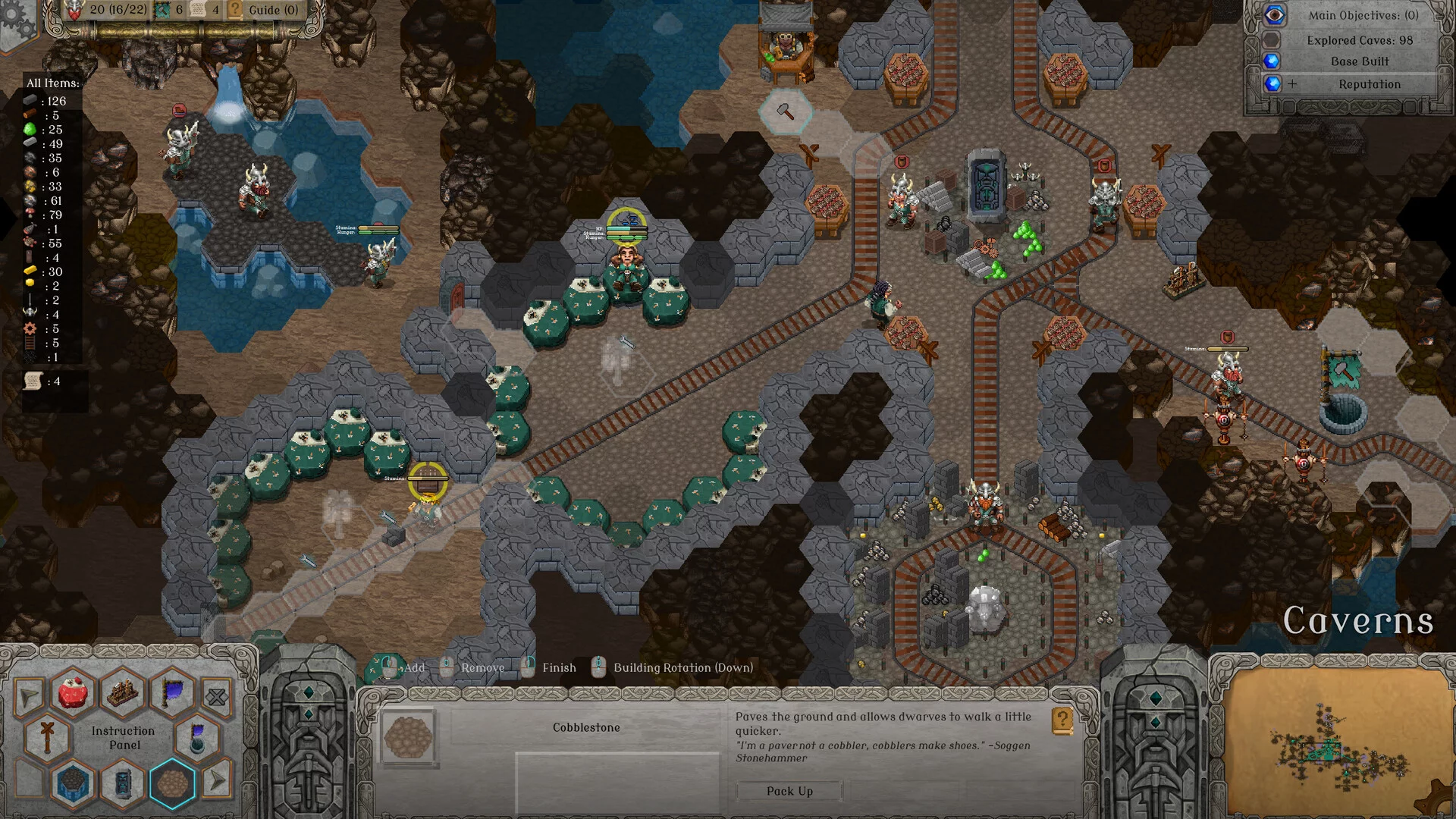 Изображение игры: The Dwarves of Glistenveld