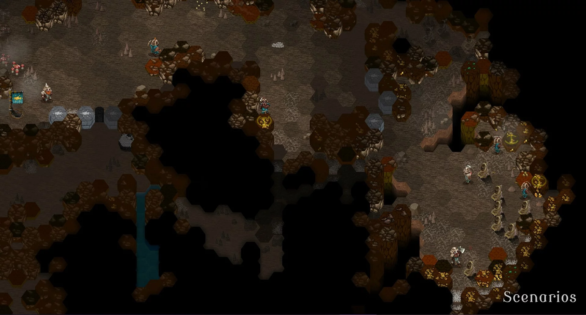 Изображение игры: The Dwarves of Glistenveld