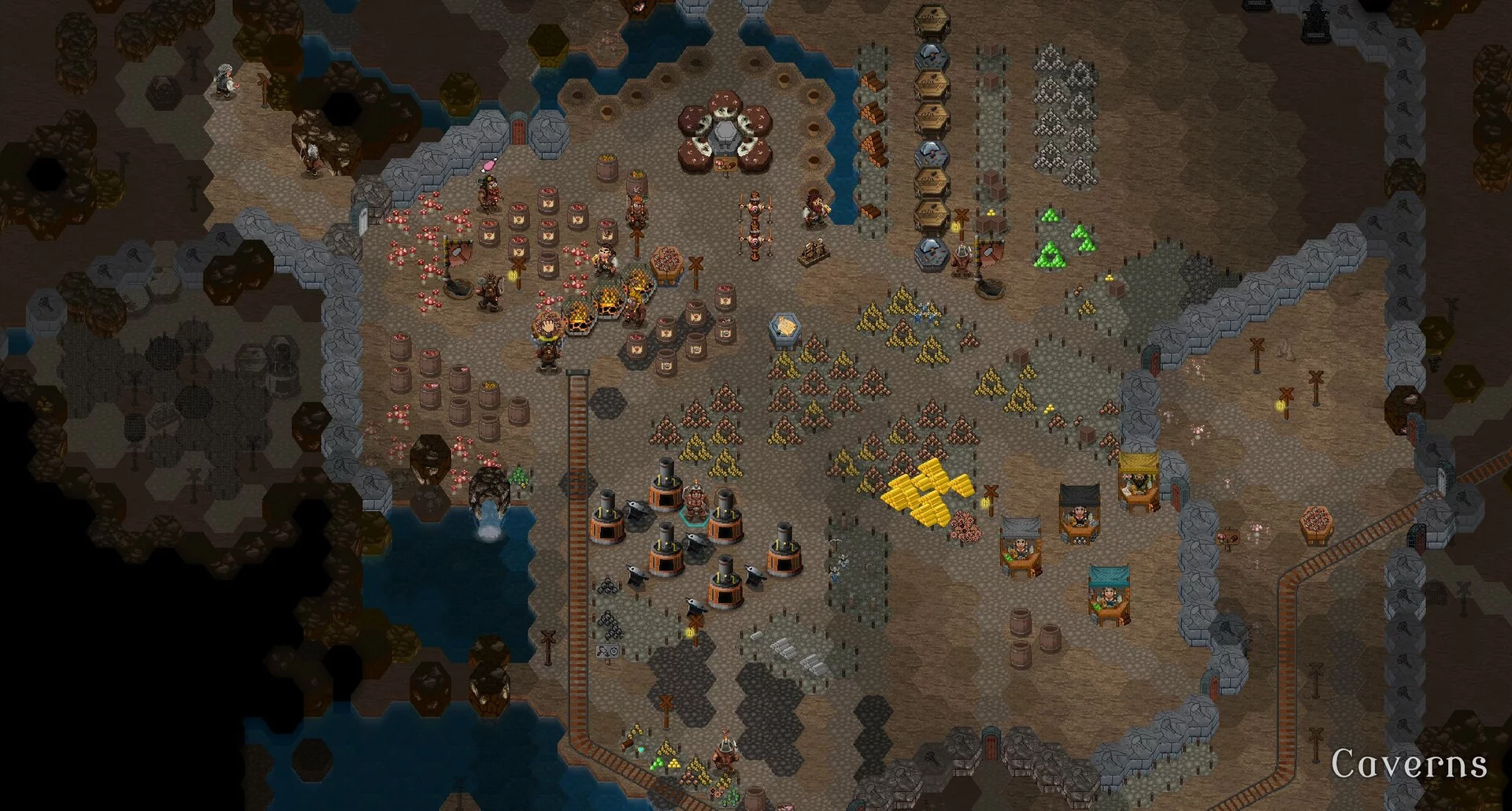 Изображение игры: The Dwarves of Glistenveld