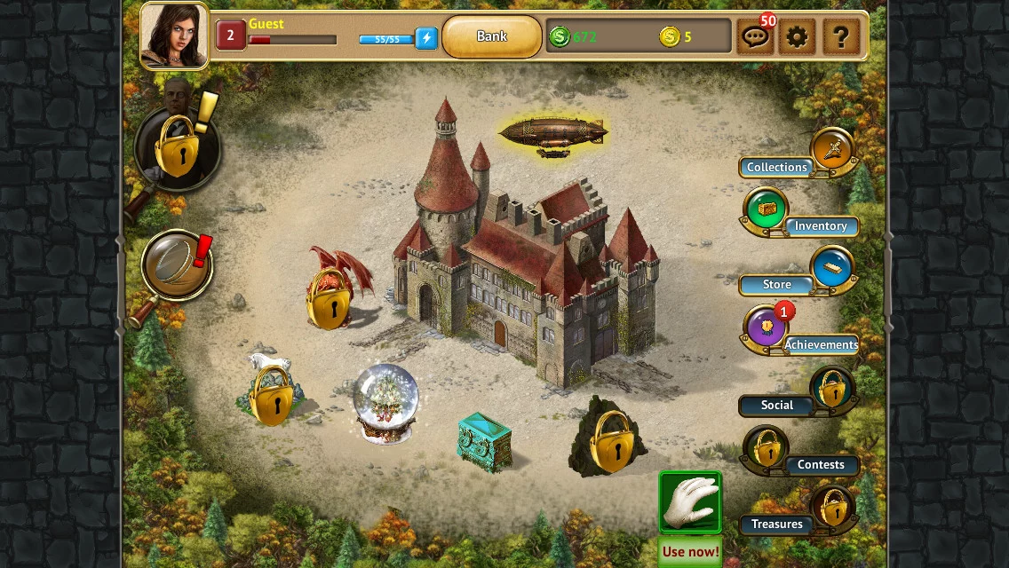 Изображение игры: Castle Secrets: Between Day and Night