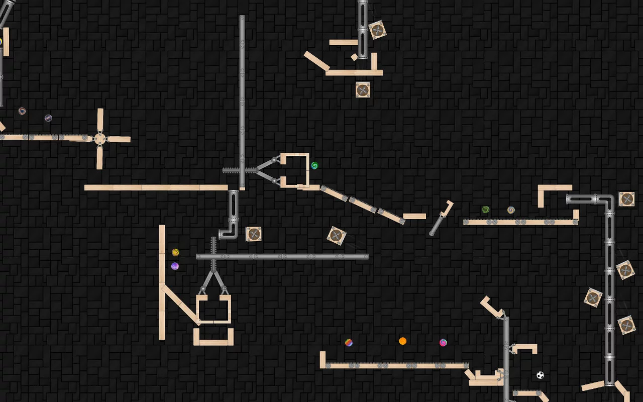 Изображение игры: Marble Run 2D