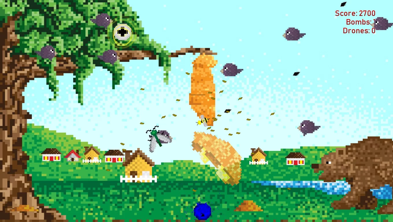 Изображение игры: BeeFender