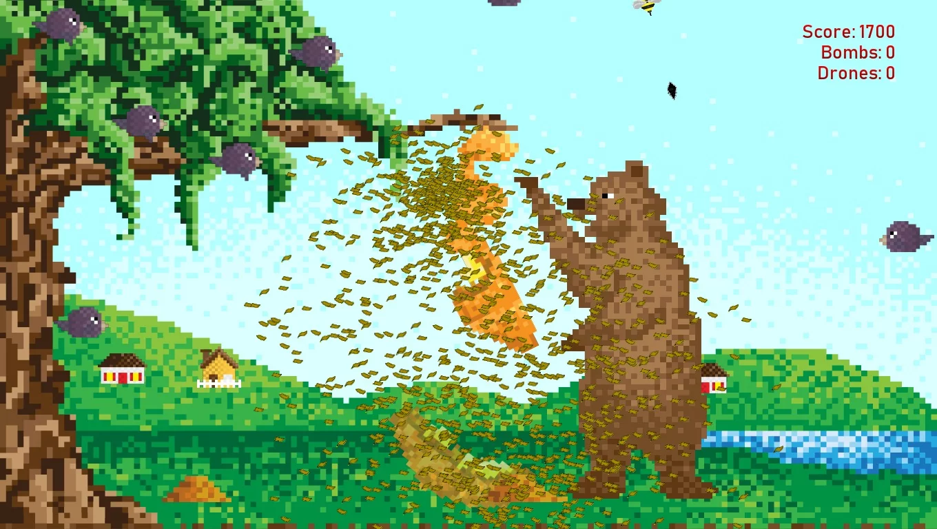 Изображение игры: BeeFender