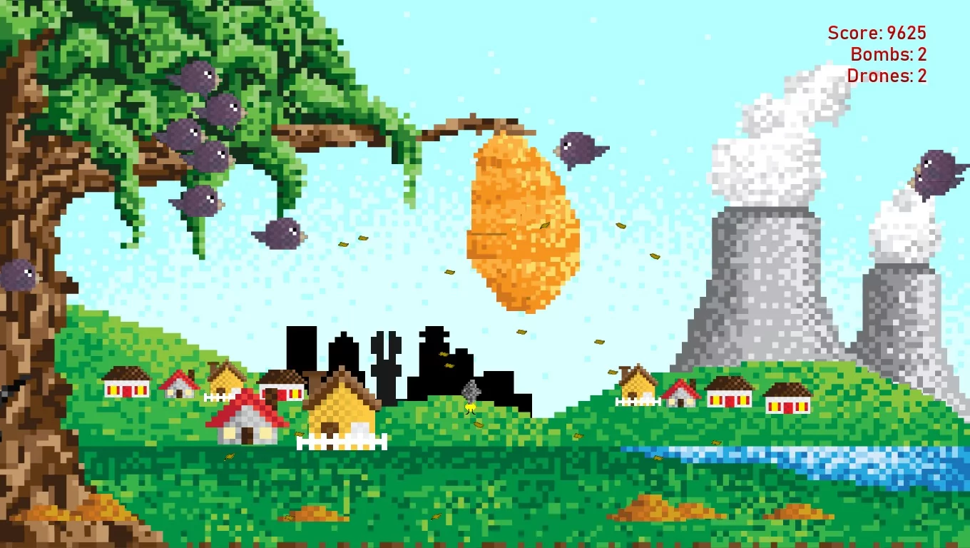 Изображение игры: BeeFender