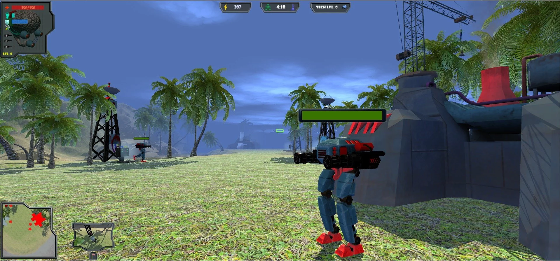 Изображение игры: RoboWorlD tactics