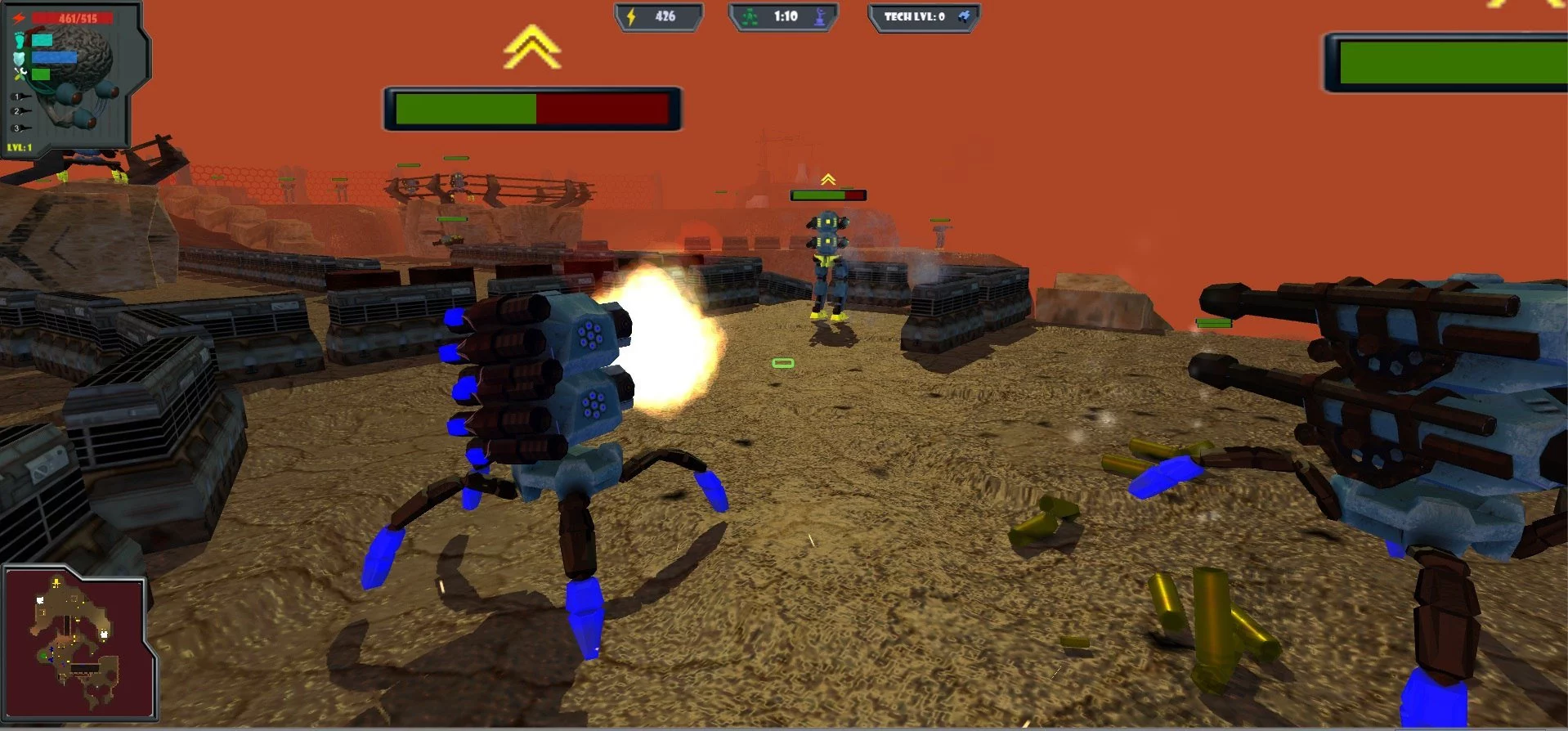 Изображение игры: RoboWorlD tactics