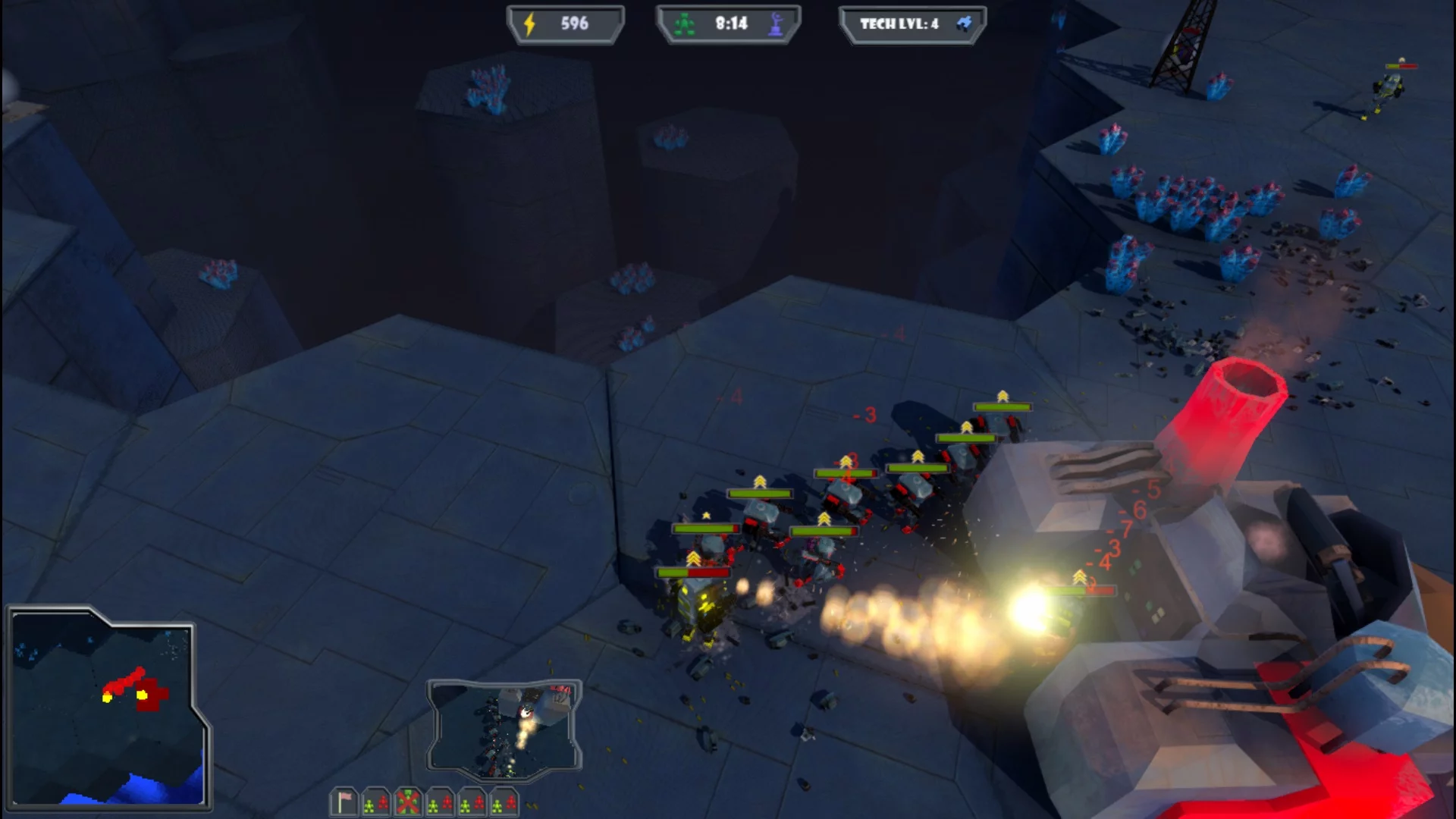 Изображение игры: RoboWorlD tactics