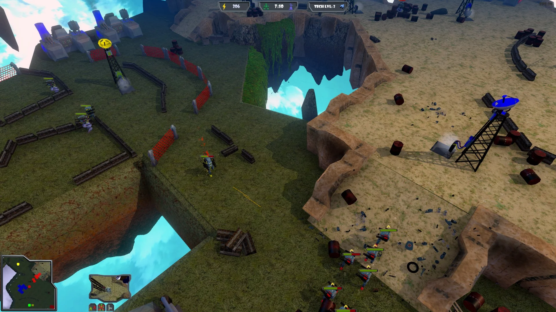 Изображение игры: RoboWorlD tactics