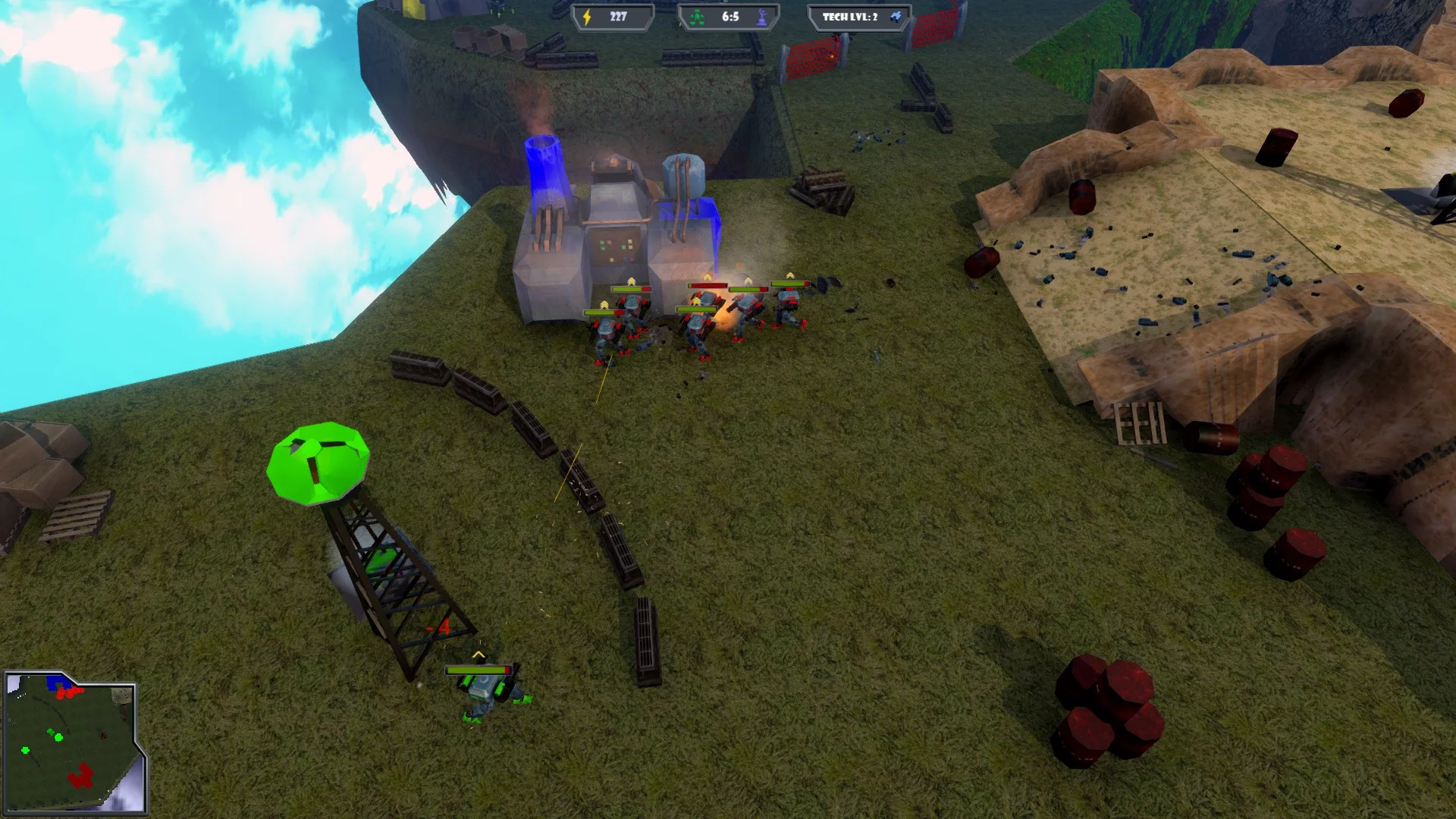 Изображение игры: RoboWorlD tactics