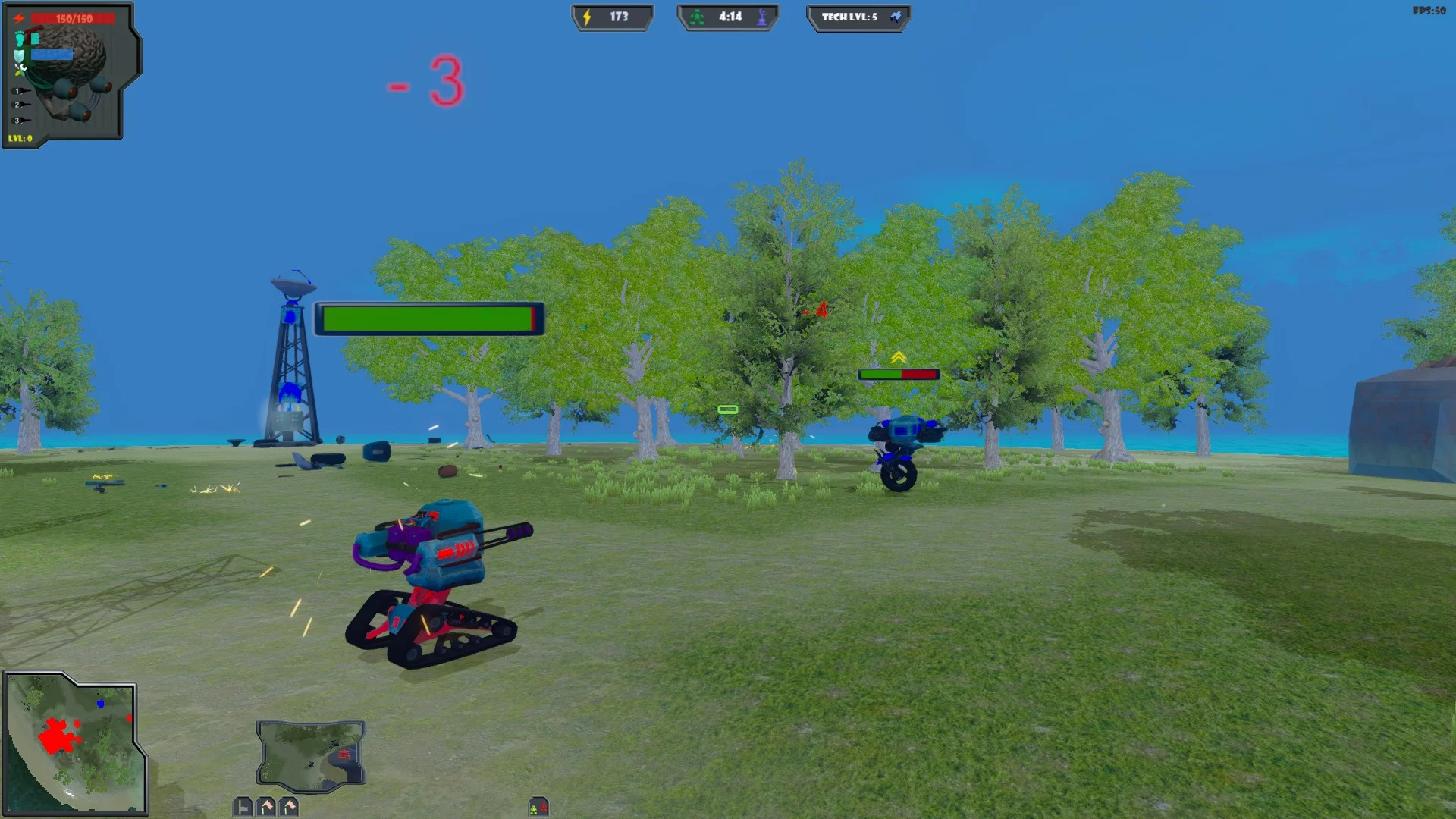 Изображение игры: RoboWorlD tactics
