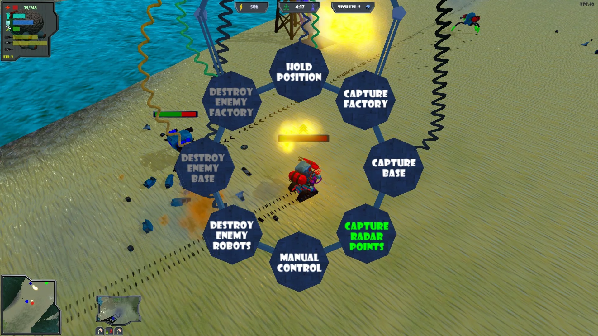 Изображение игры: RoboWorlD tactics