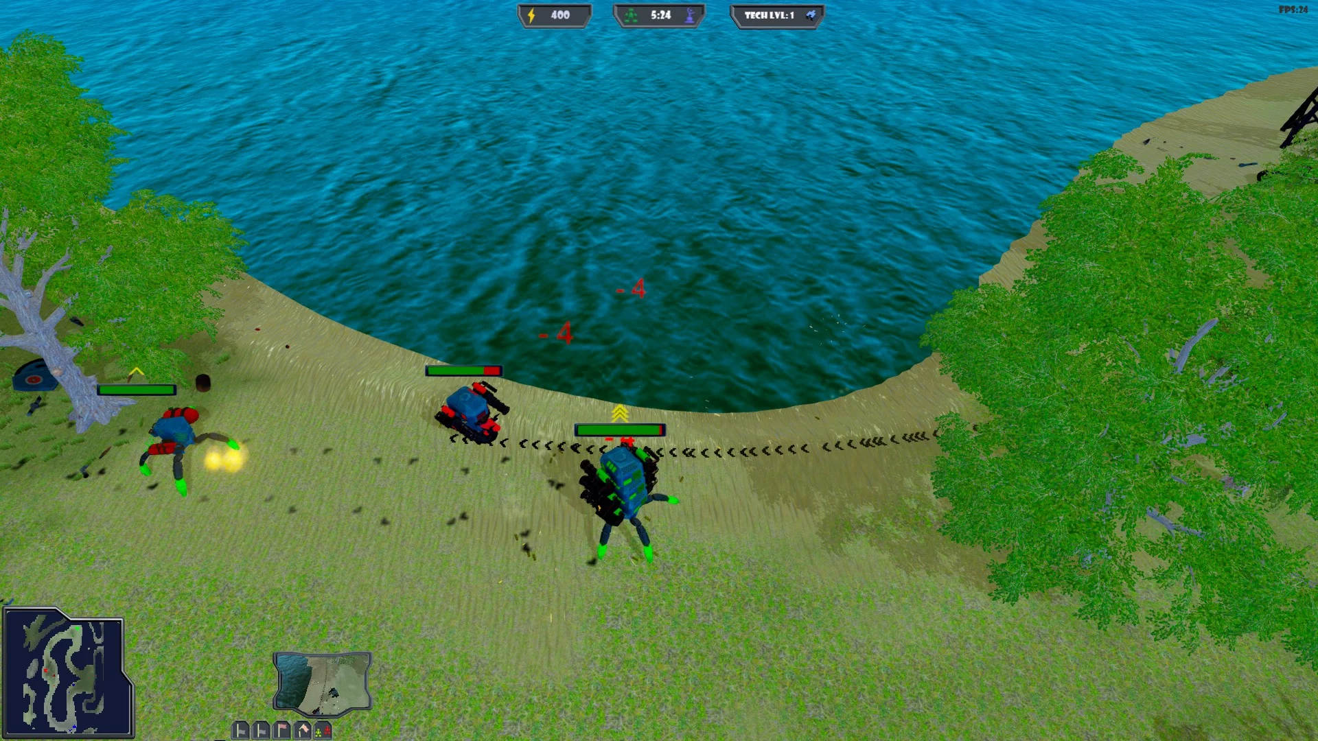 Изображение игры: RoboWorlD tactics
