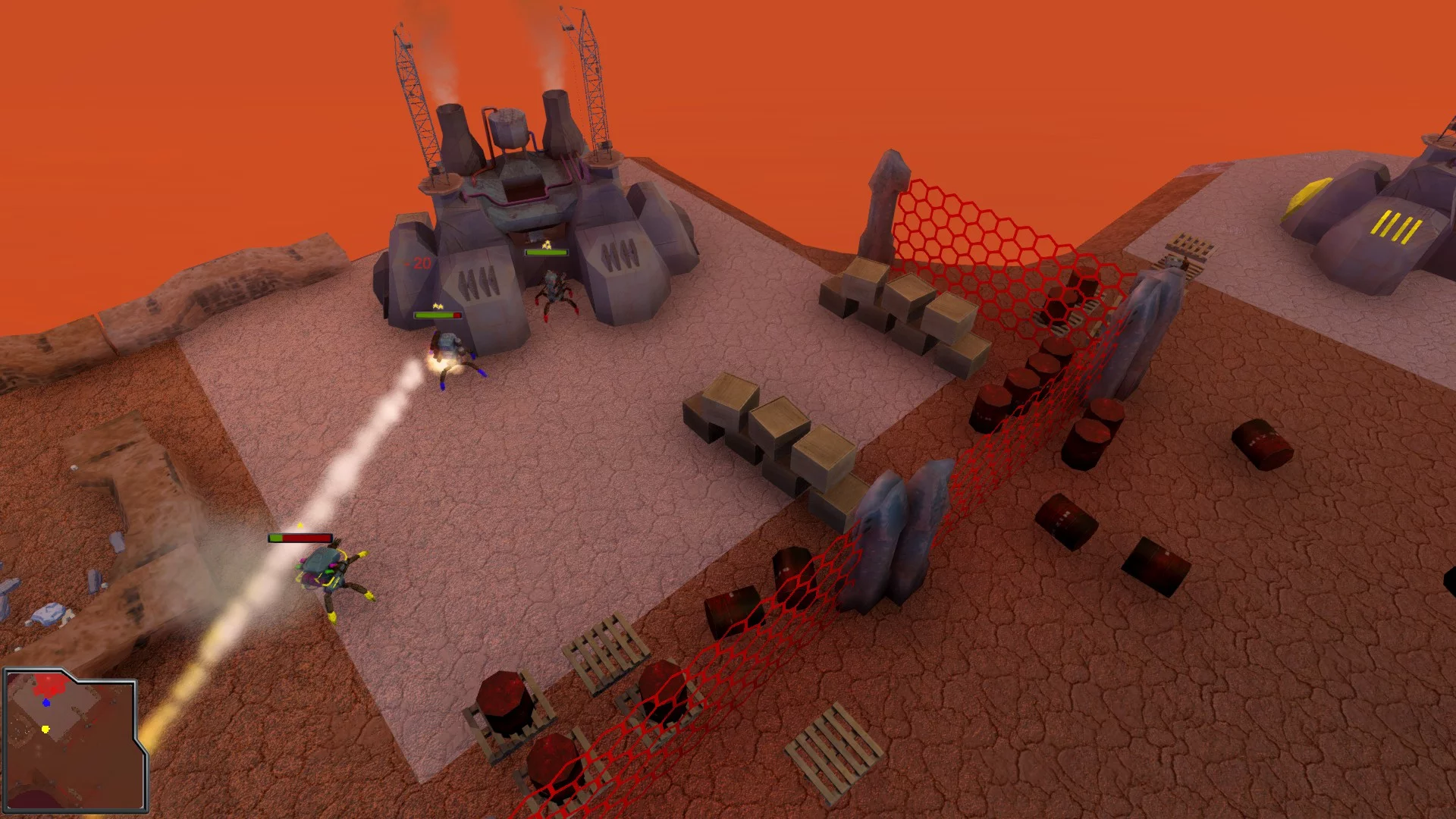 Изображение игры: RoboWorlD tactics