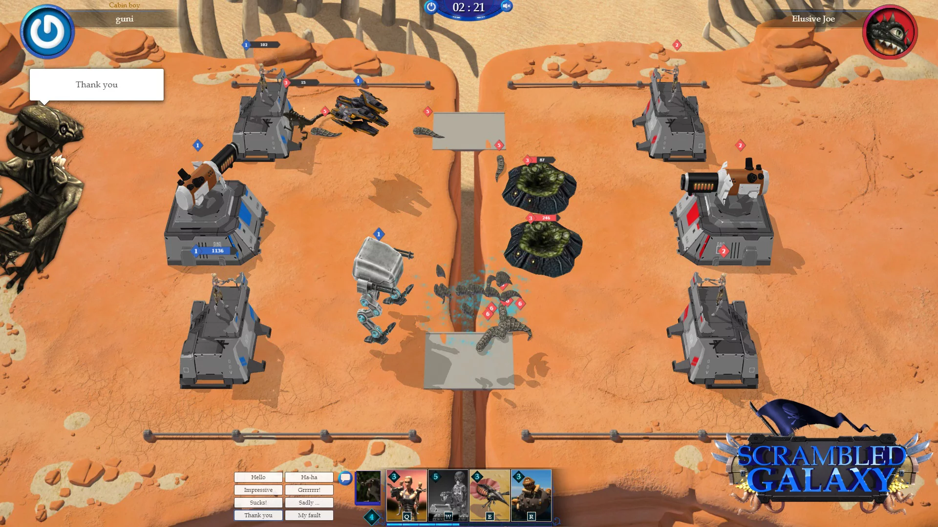 Изображение игры: Scrambled Galaxy