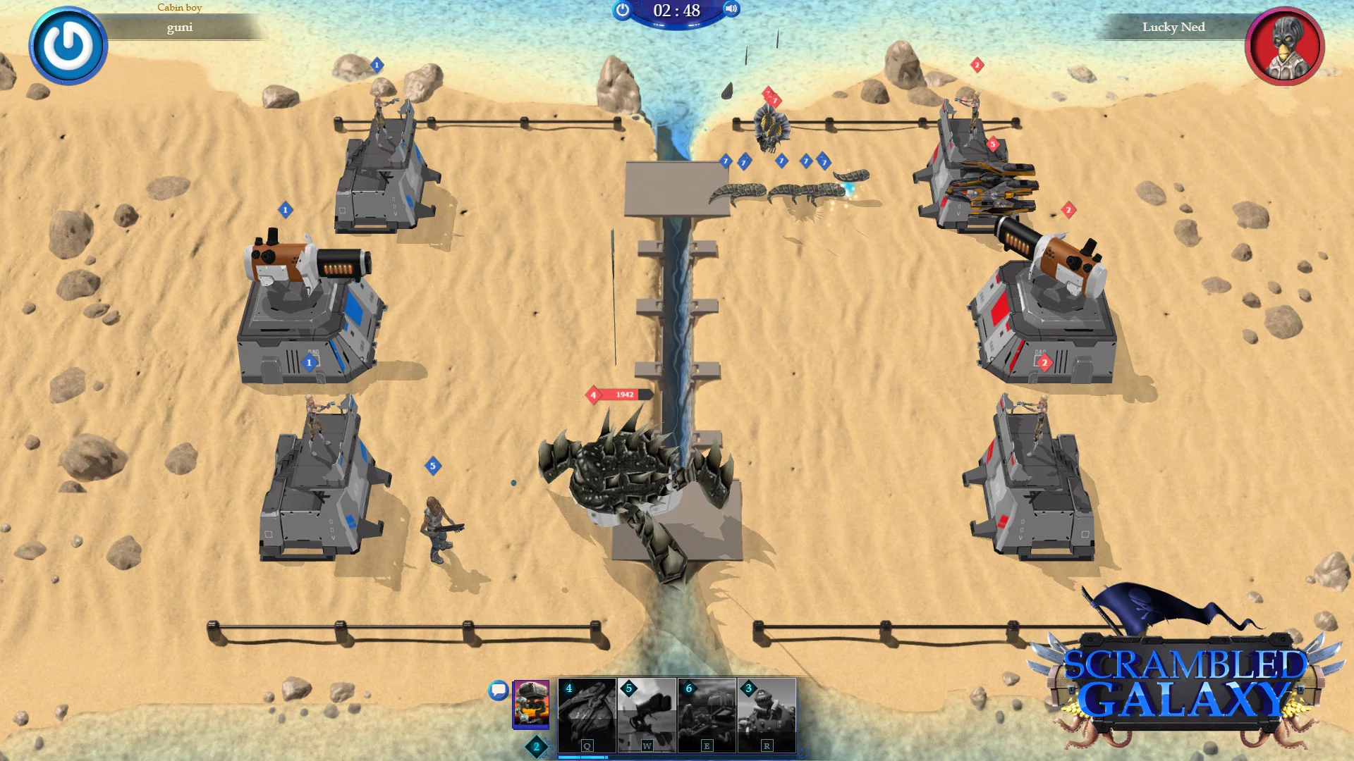 Изображение игры: Scrambled Galaxy