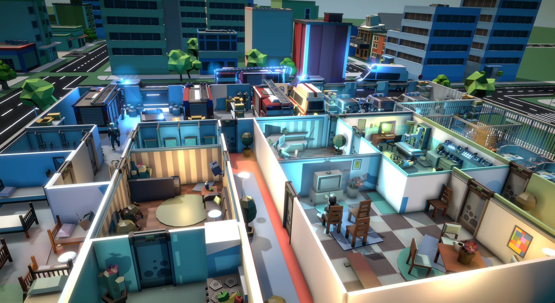 Изображение игры: Rescue HQ - The Tycoon