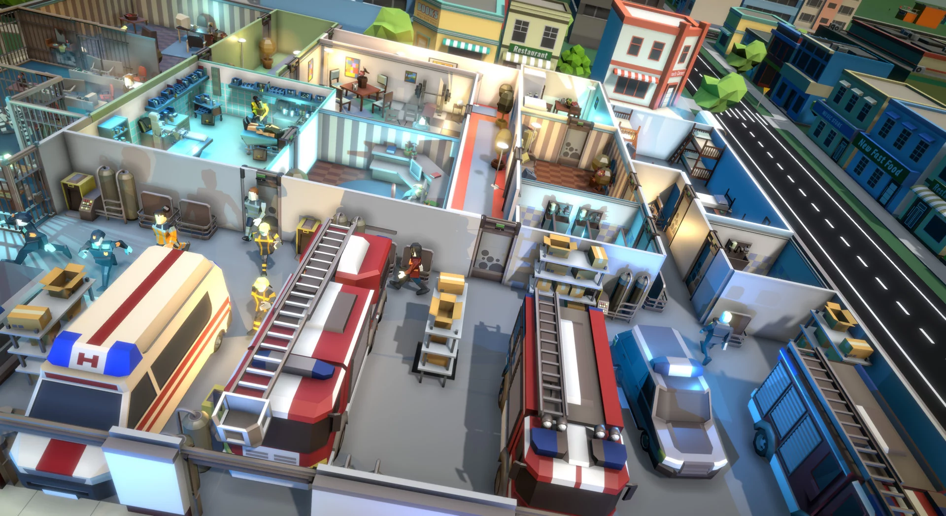 Изображение игры: Rescue HQ - The Tycoon