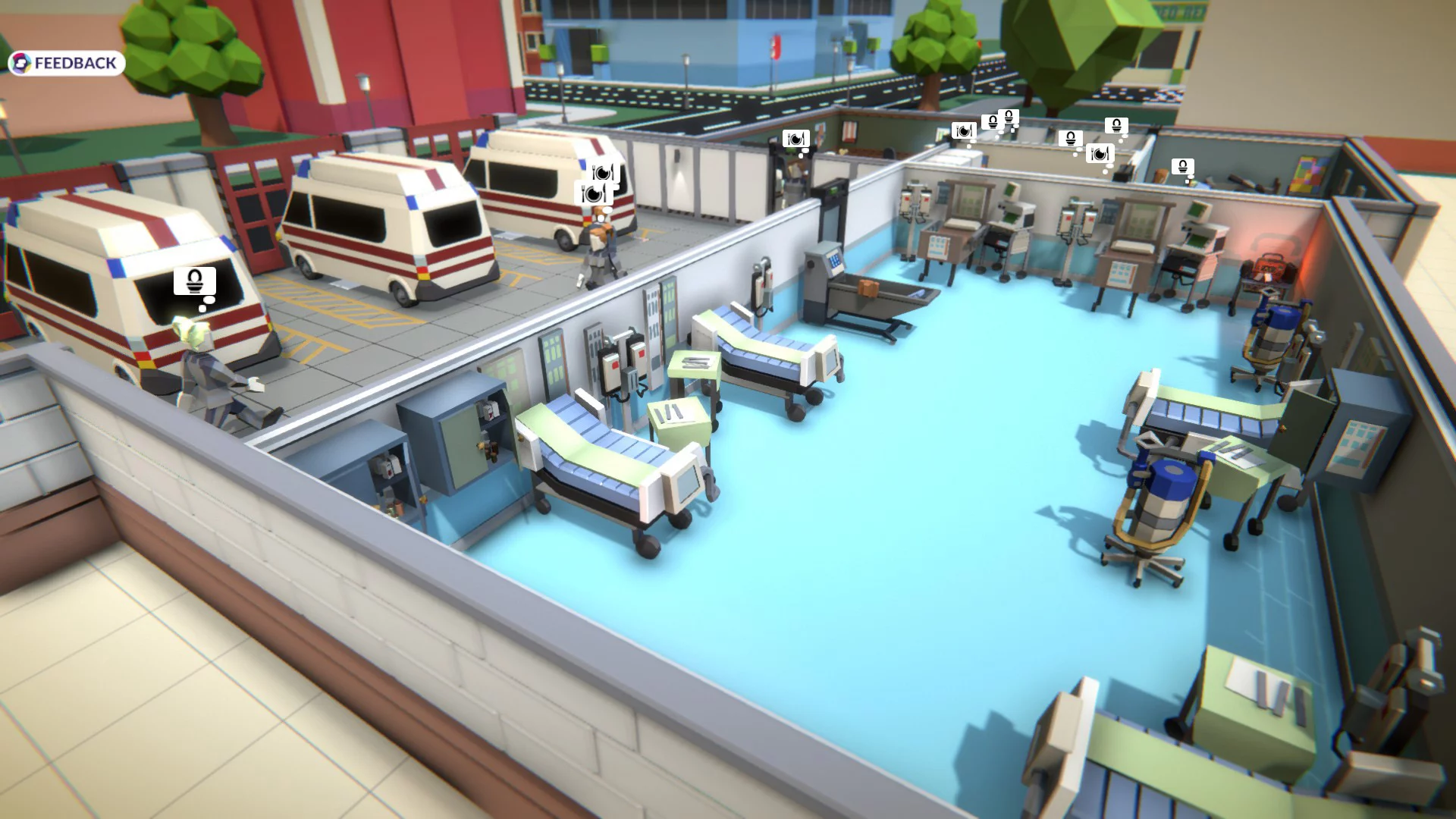 Изображение игры: Rescue HQ - The Tycoon