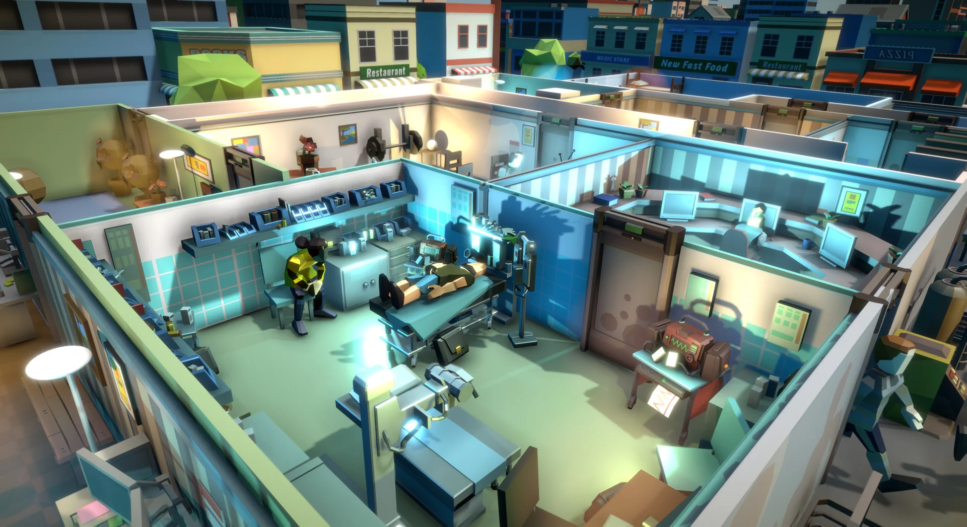 Изображение игры: Rescue HQ - The Tycoon