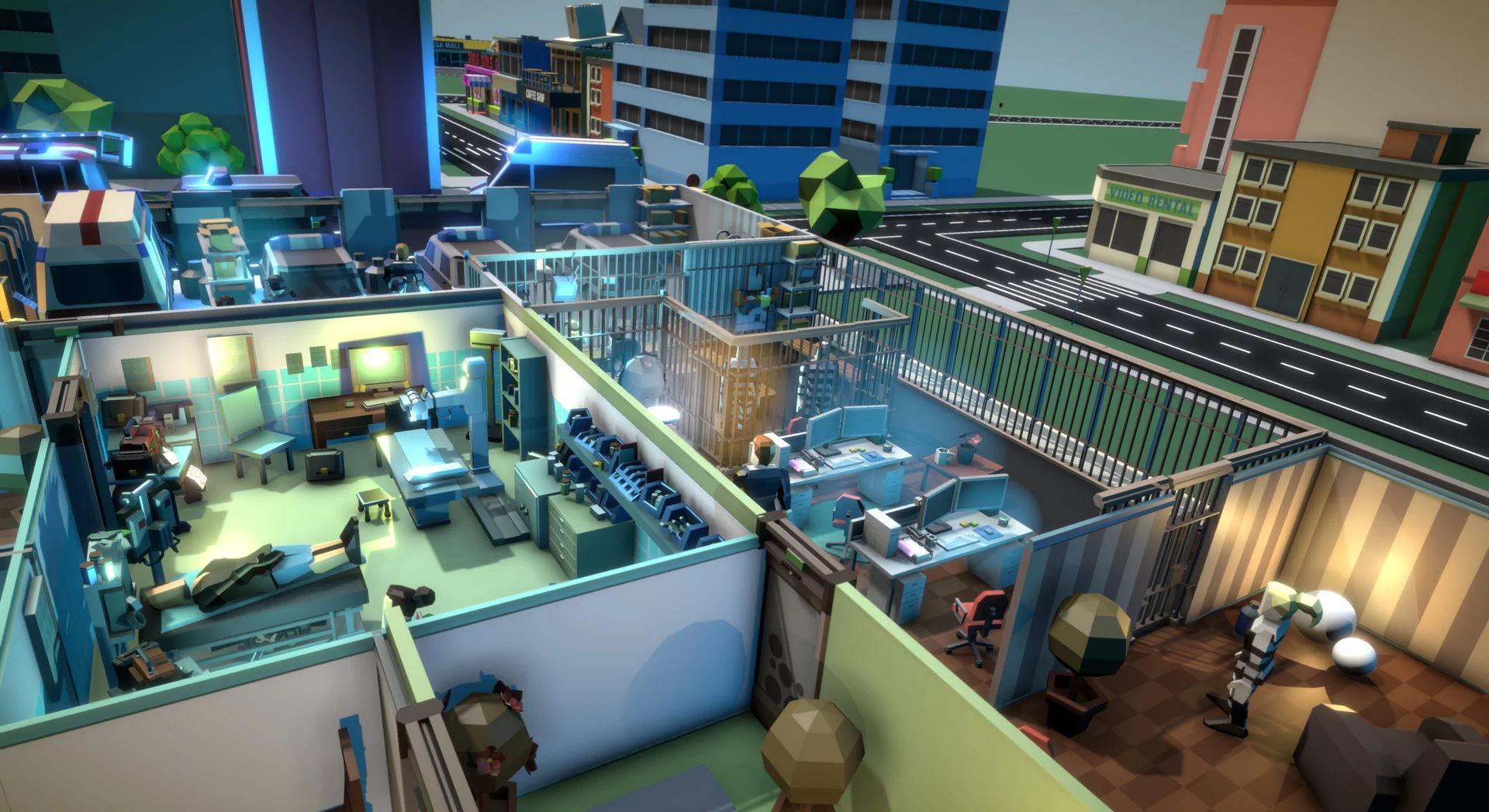 Изображение игры: Rescue HQ - The Tycoon