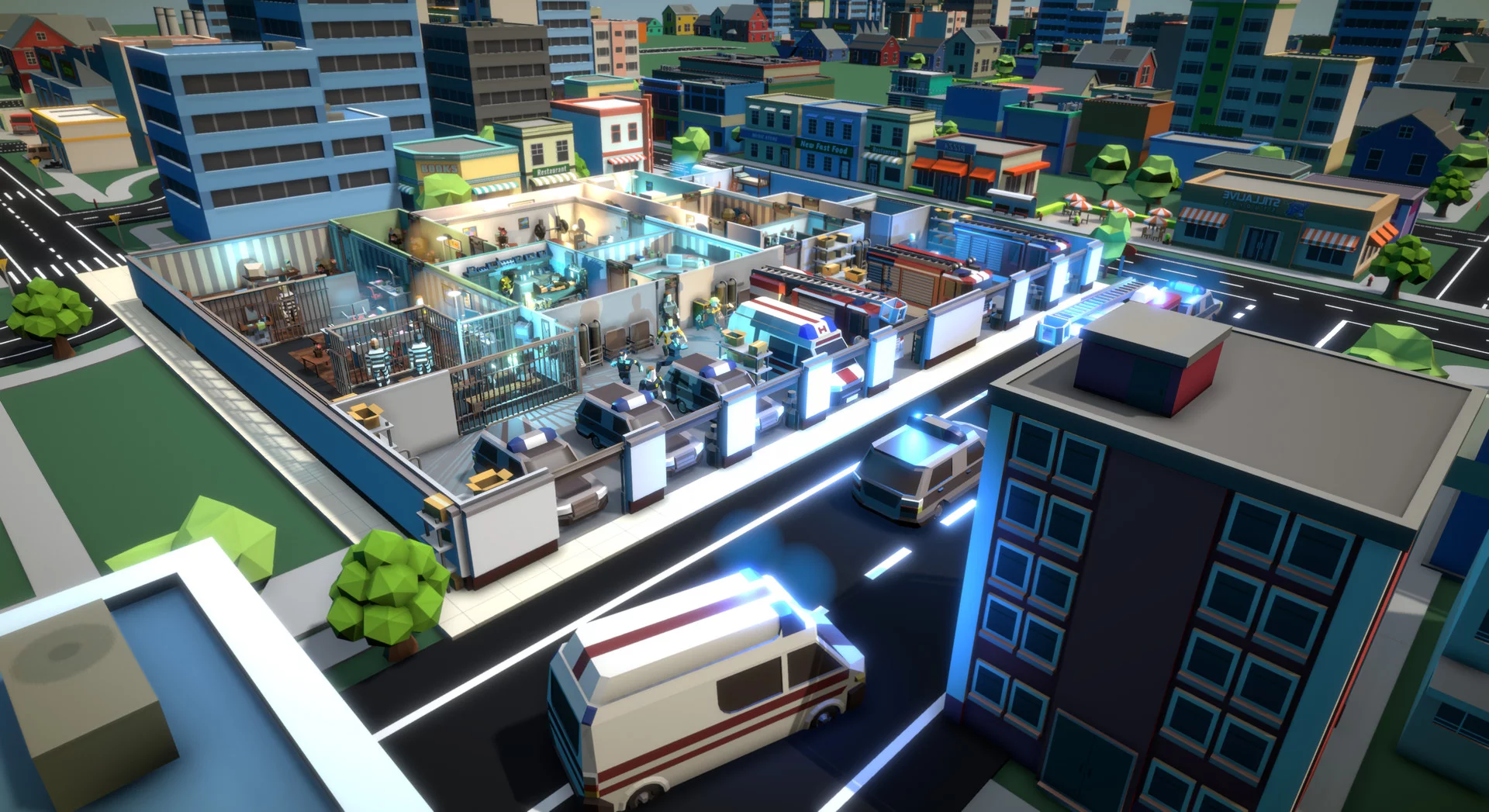 Изображение игры: Rescue HQ - The Tycoon