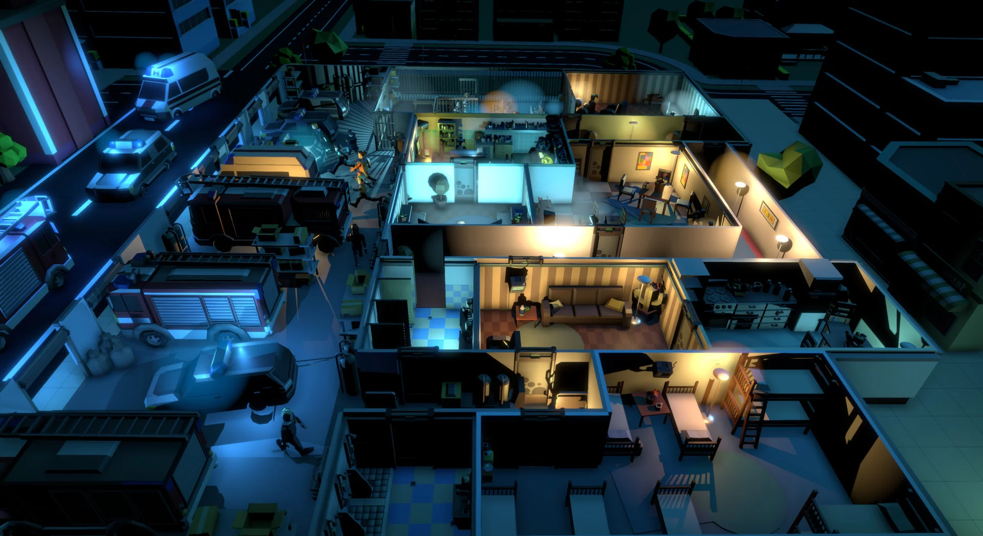 Изображение игры: Rescue HQ - The Tycoon