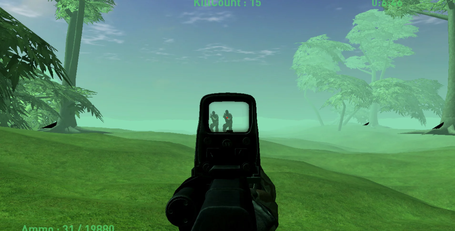 Изображение игры: JungleShoot