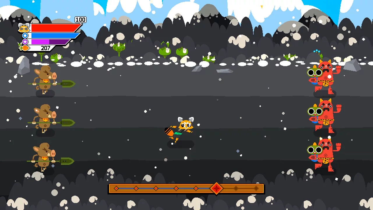 Изображение игры: Ninjin: Clash of Carrots