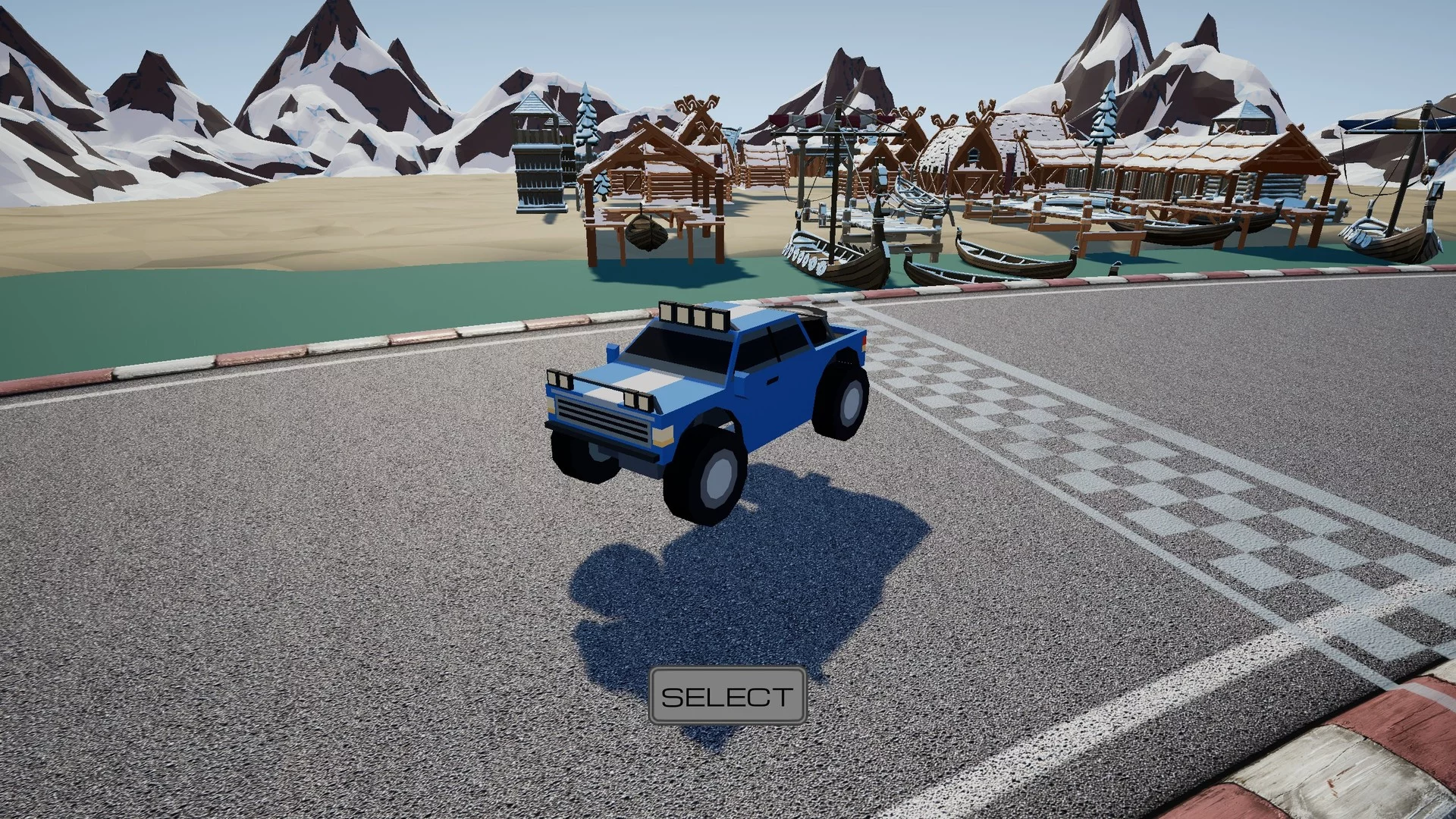 Изображение игры: RACING GAME