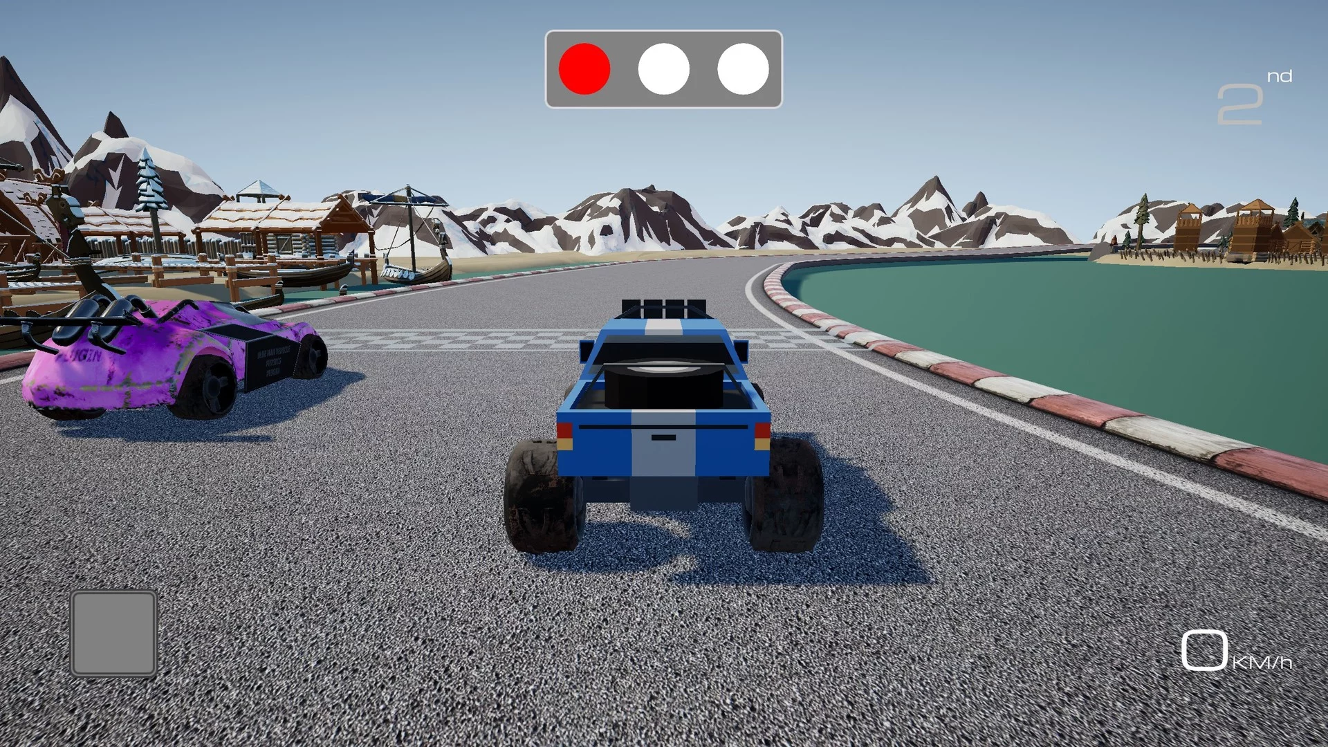 Изображение игры: RACING GAME