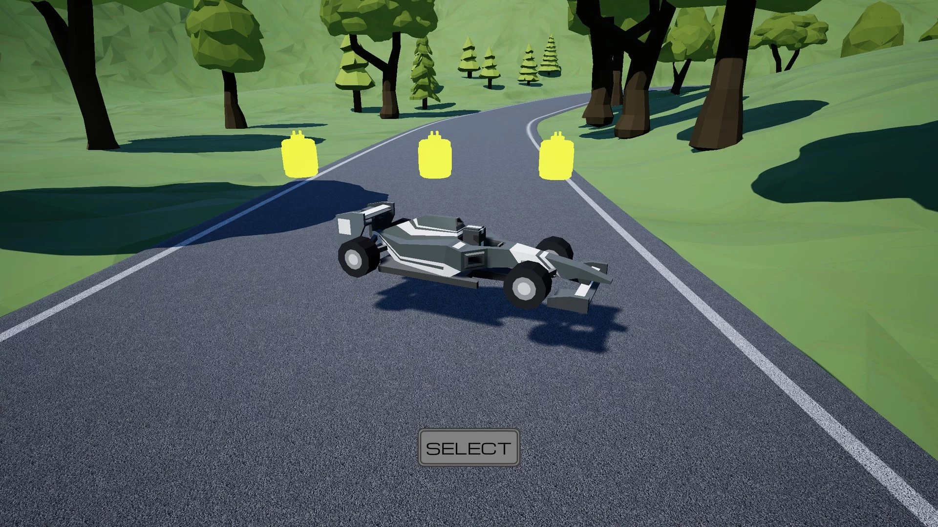 Изображение игры: RACING GAME