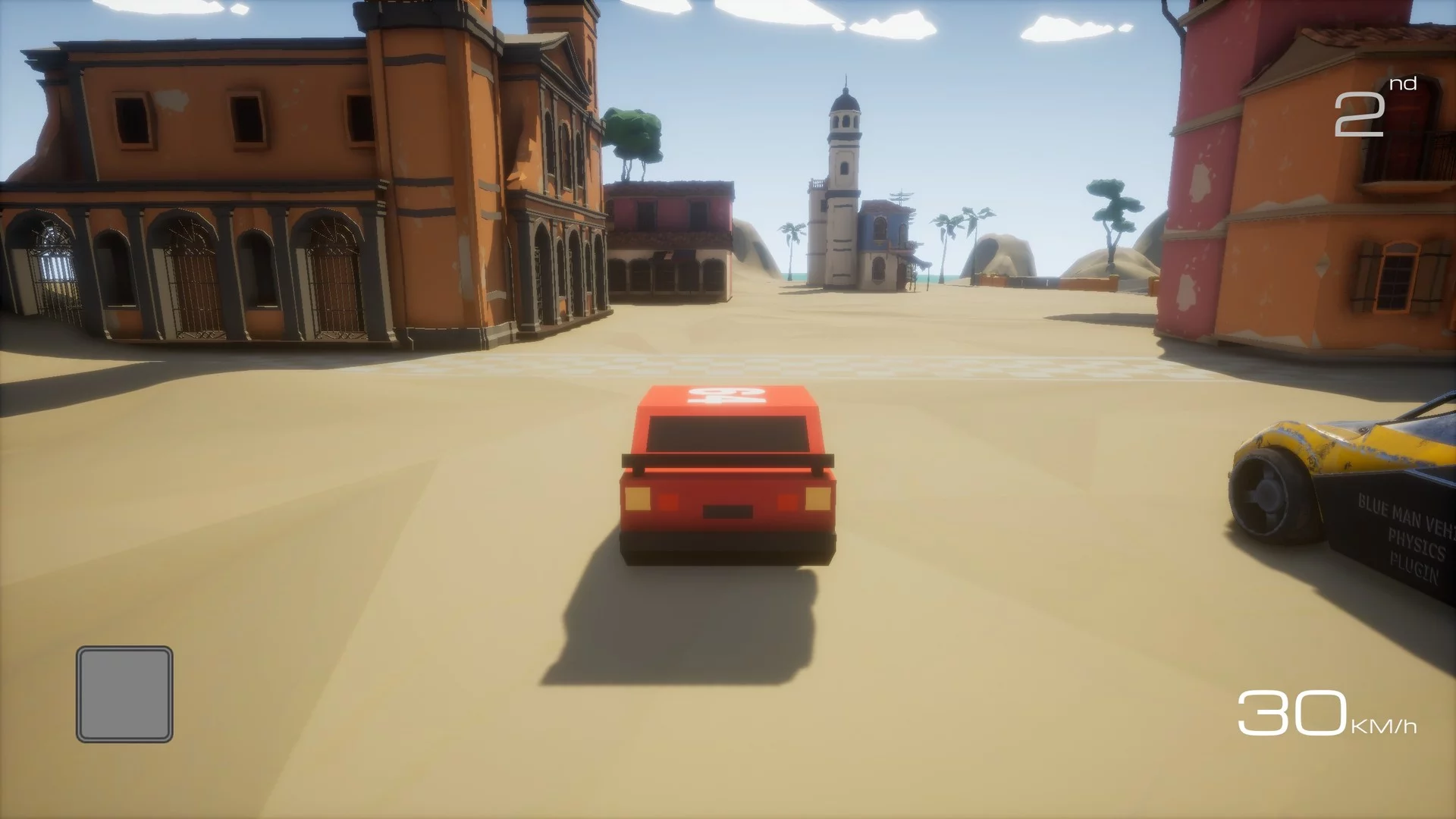 Изображение игры: RACING GAME