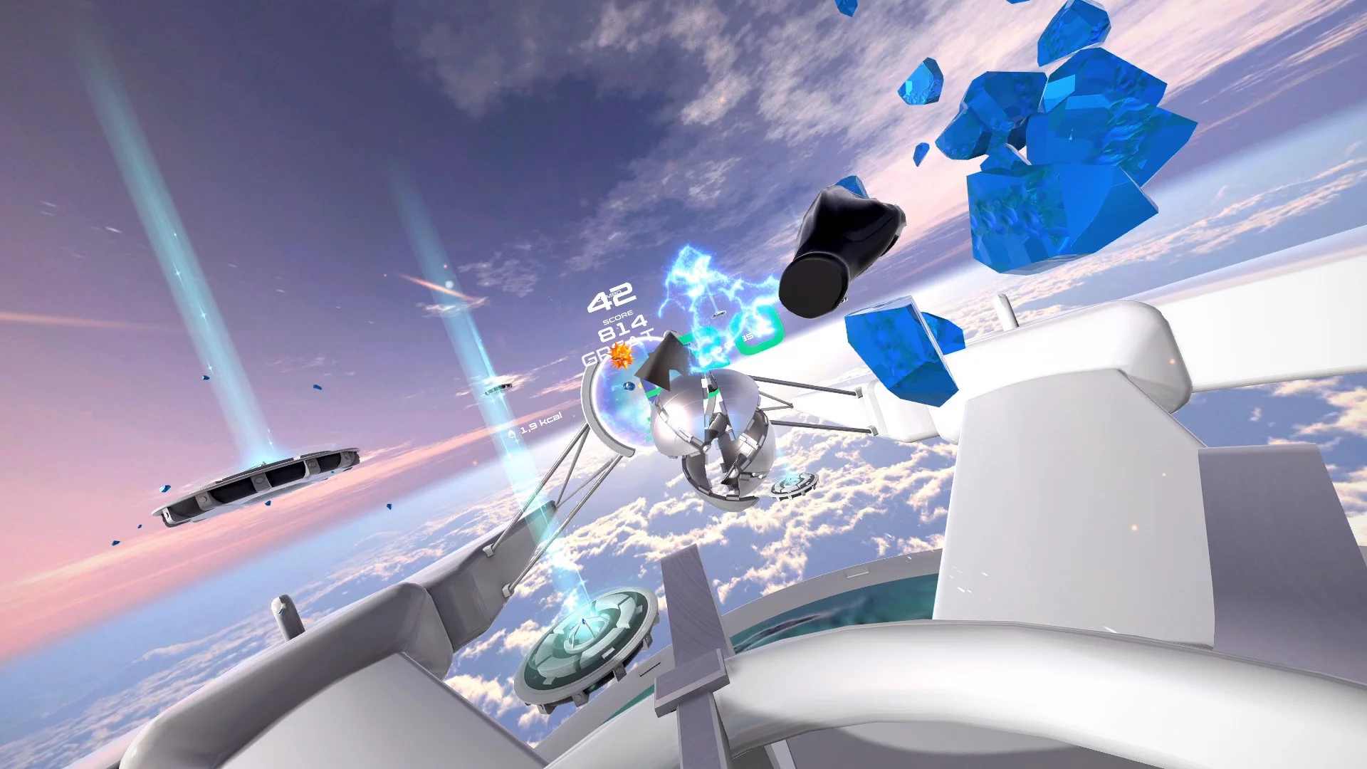 Изображение игры: PowerBeatsVR - VR Fitness