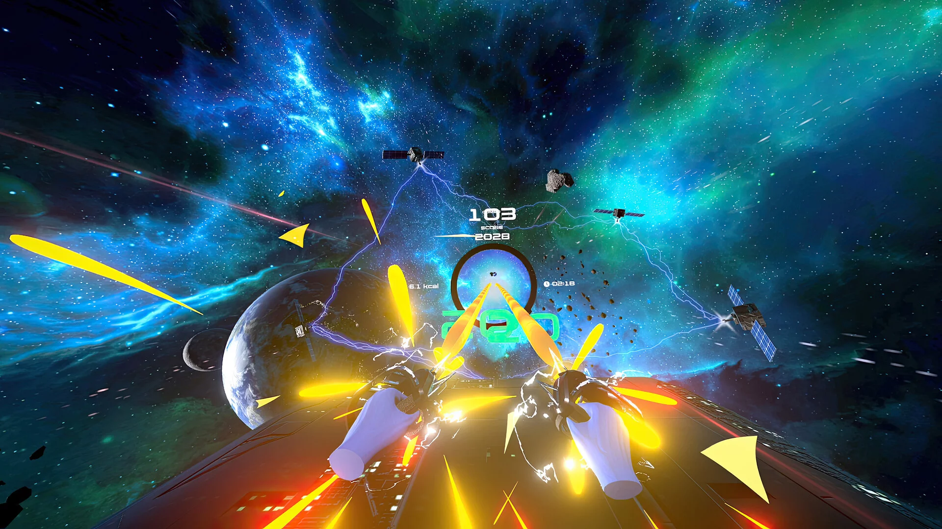Изображение игры: PowerBeatsVR - VR Fitness