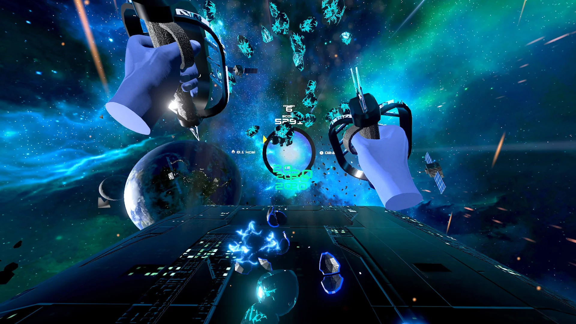 Изображение игры: PowerBeatsVR - VR Fitness