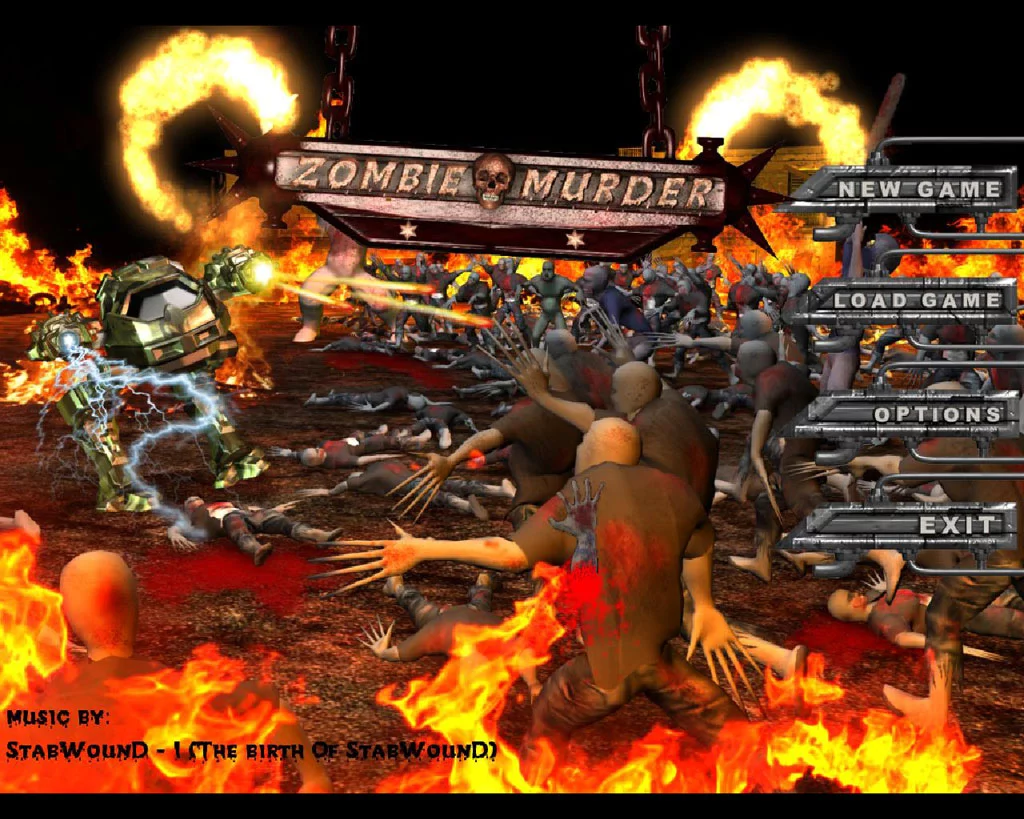 Изображение игры: Zombie Murder