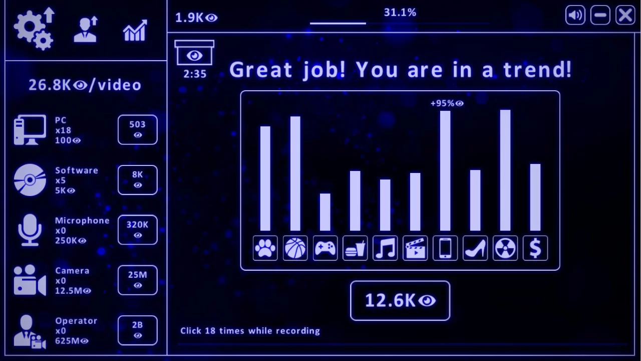 Изображение игры: Content Creator Simulator