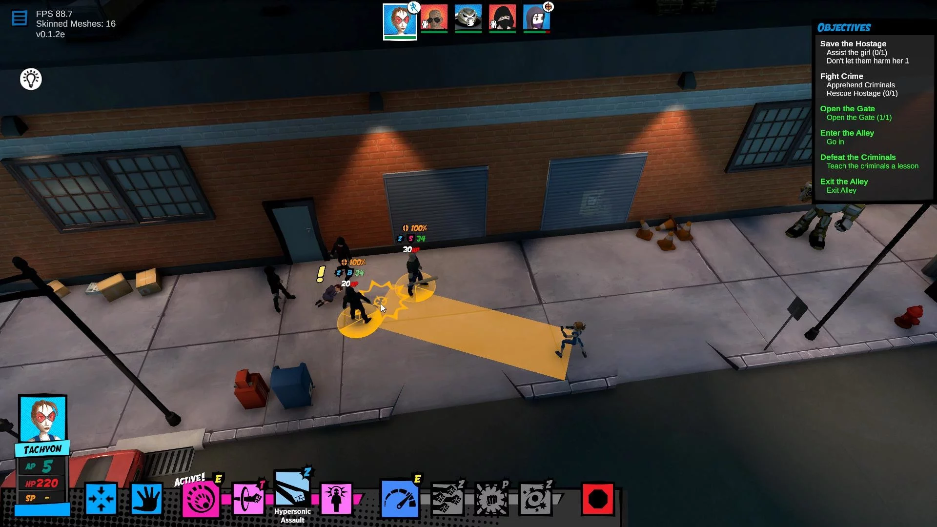 Изображение игры: Sentinels of Freedom