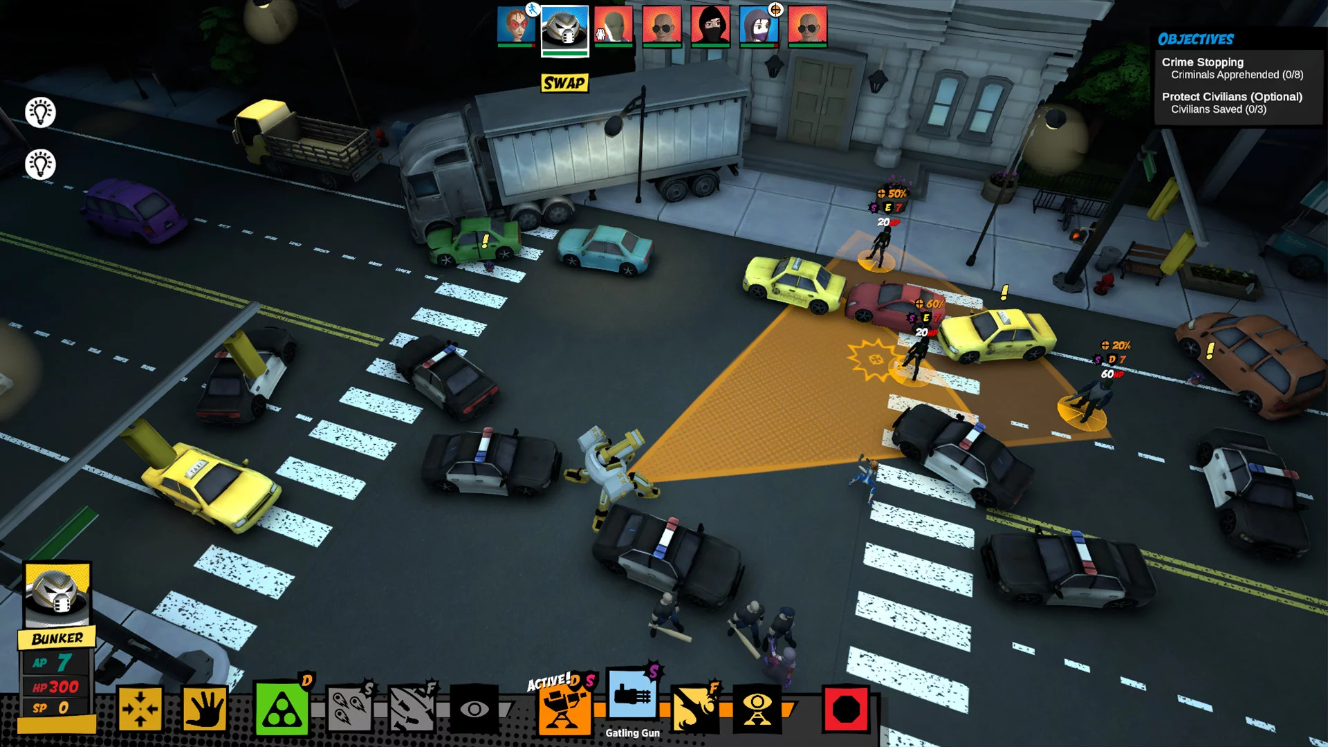 Изображение игры: Sentinels of Freedom