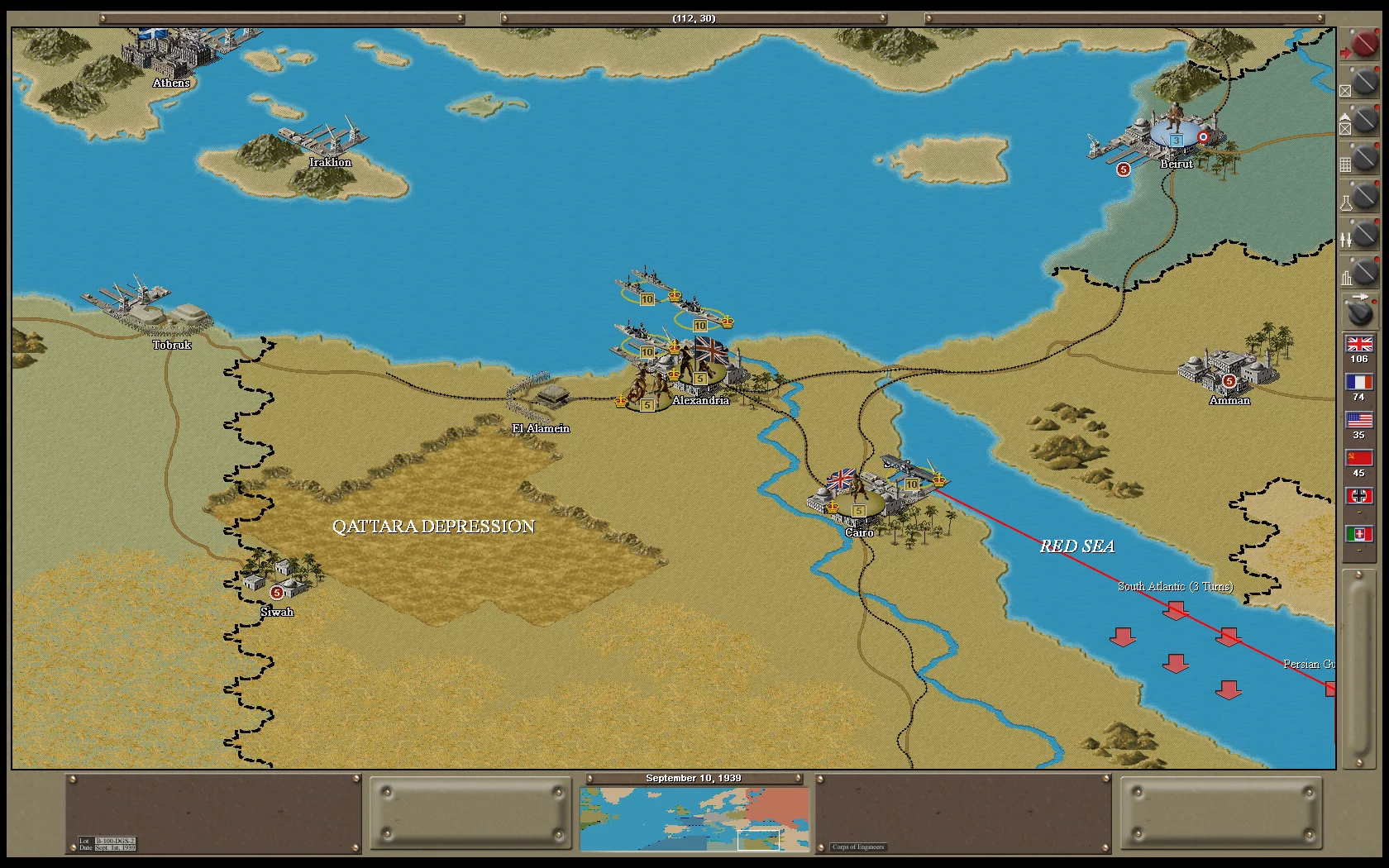 Изображение игры: Strategic Command Classic: WWII