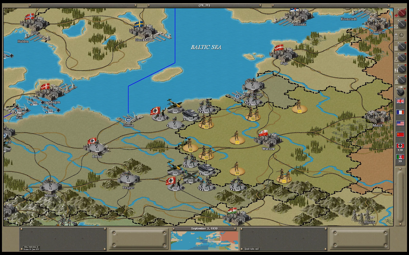 Изображение игры: Strategic Command Classic: WWII