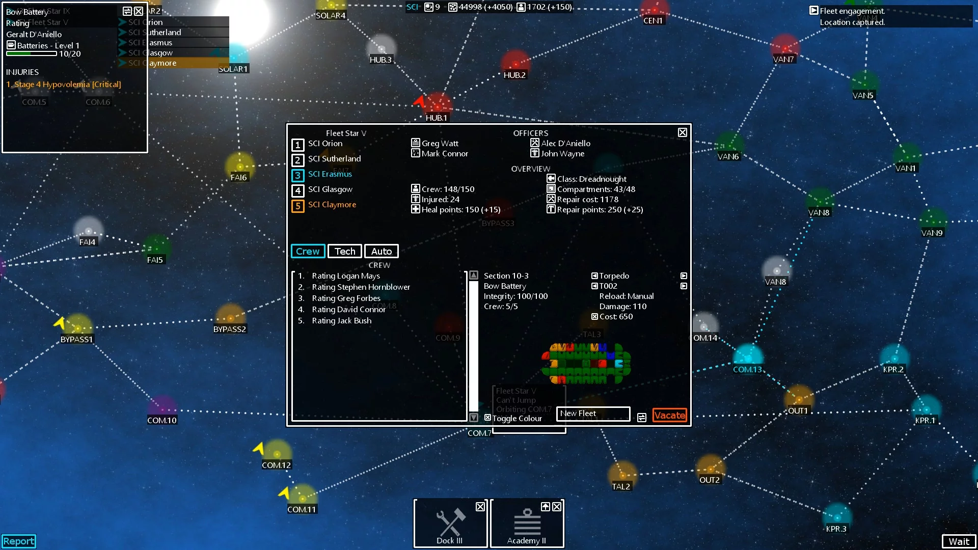 Изображение игры: Fleet Star V