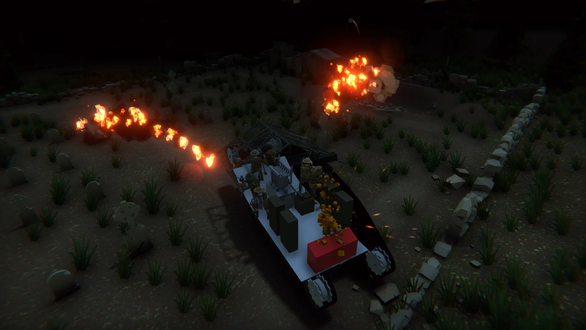 Изображение игры: Armored Battle Crew [World War 1] - Tank Warfare and Crew Management Simulator