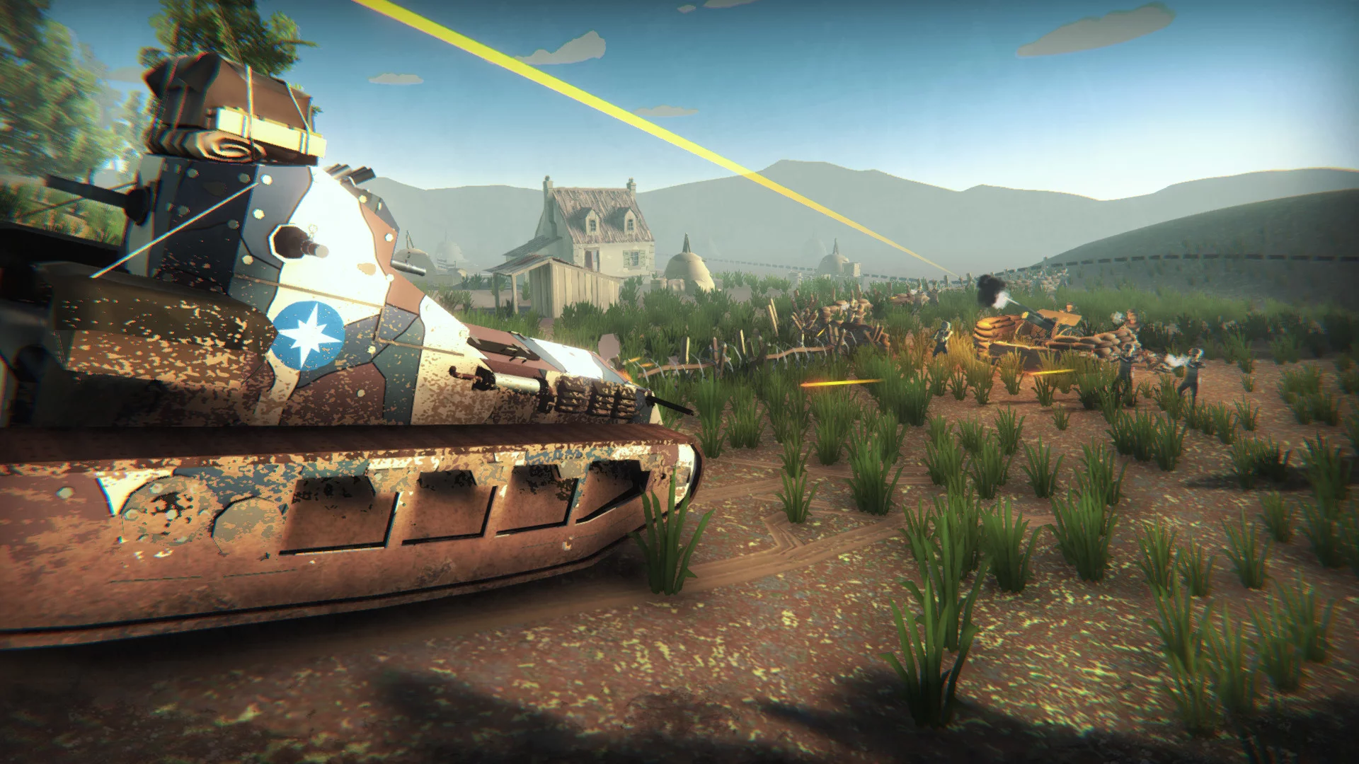 Изображение игры: Armored Battle Crew [World War 1] - Tank Warfare and Crew Management Simulator