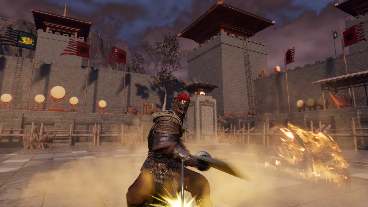Изображение игры: 三国虎将传VR-Sanguo Warriors VR