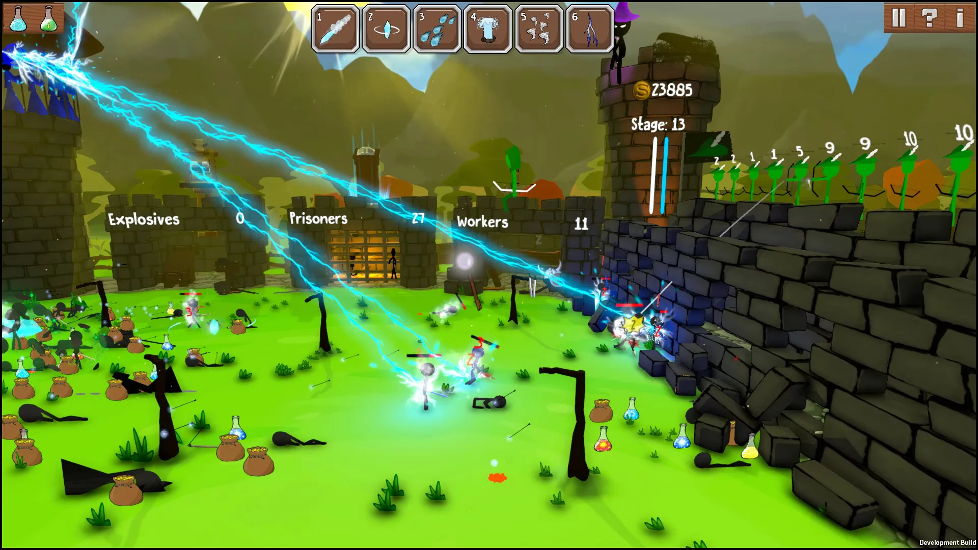Изображение игры: Stick War: Castle Defence