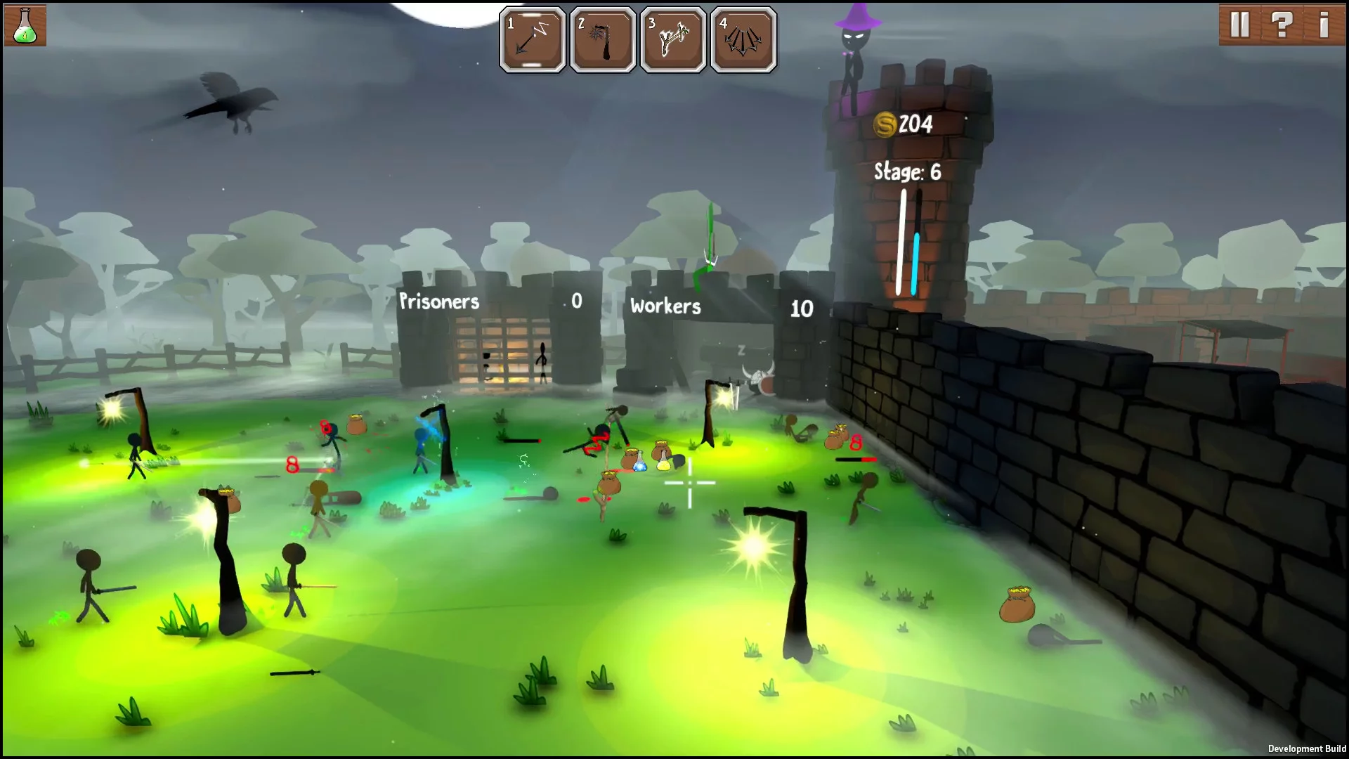 Изображение игры: Stick War: Castle Defence