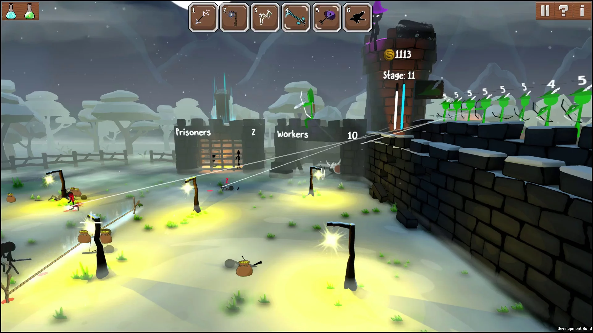 Изображение игры: Stick War: Castle Defence