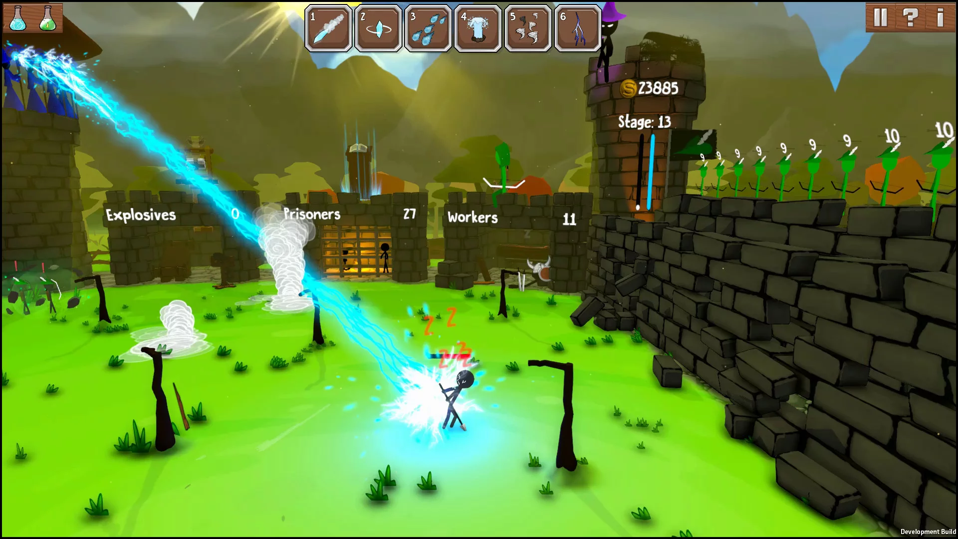 Изображение игры: Stick War: Castle Defence