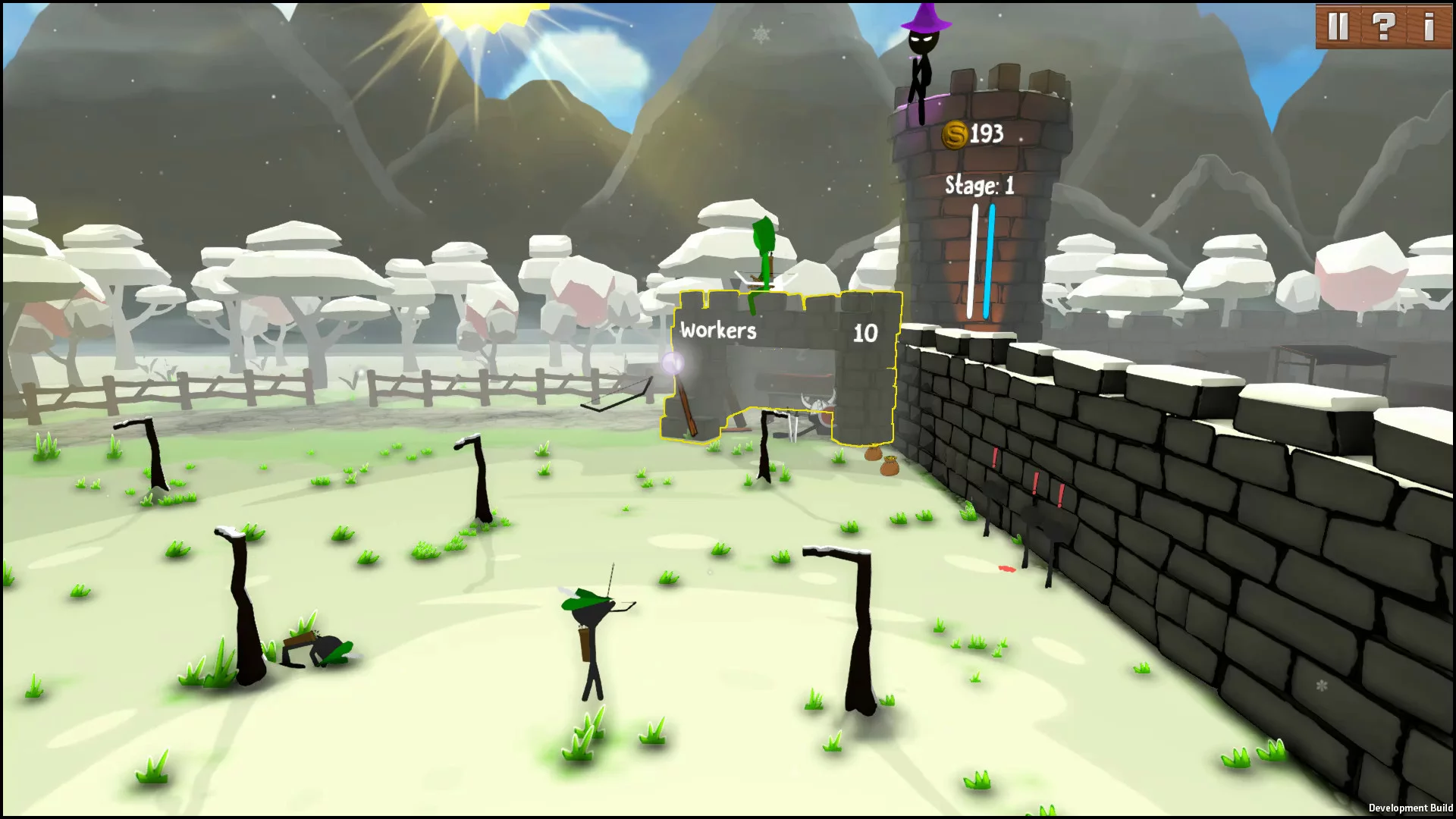 Изображение игры: Stick War: Castle Defence